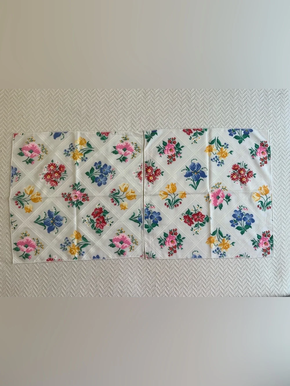 Vintage Floral Napkins